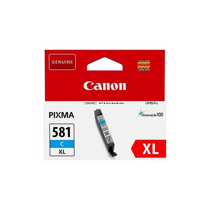 cartucho tinta cian canon cli-581cxl - 8.3ml - compatible según especificaciones