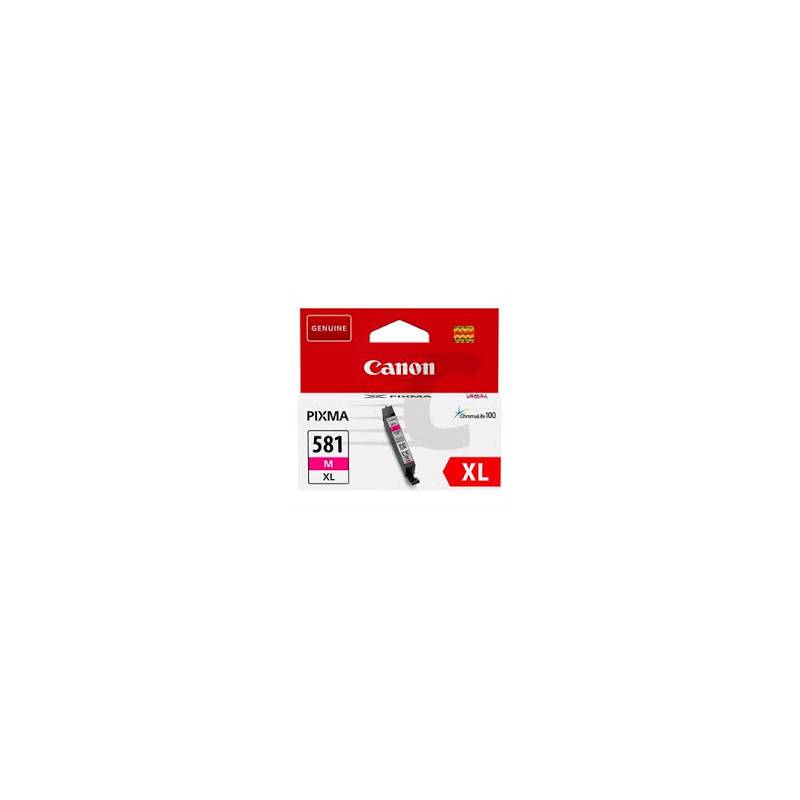 cartucho tinta magenta canon cli-581mxl - 8.3ml - compatible según especificacio