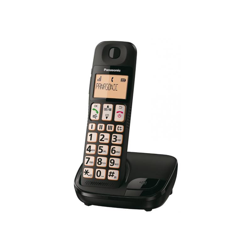 Teléfono DECT Panasonic KX-TGE310SPB , Personas Mayores