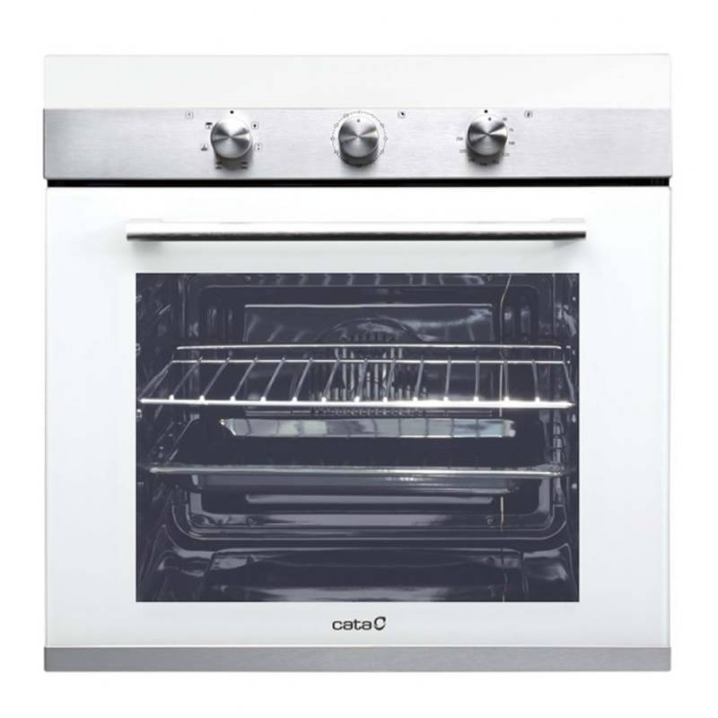 Horno Cata CM 760 AS WH , 60 cm cristal blanco