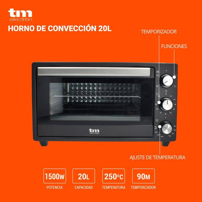 Mini horno tostador - TM Electron