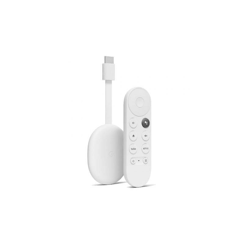 Chromecast con Google TV (HD) - Reproduce contenido en streaming en el  televisor con el mando de control por voz - Películas, series en HD