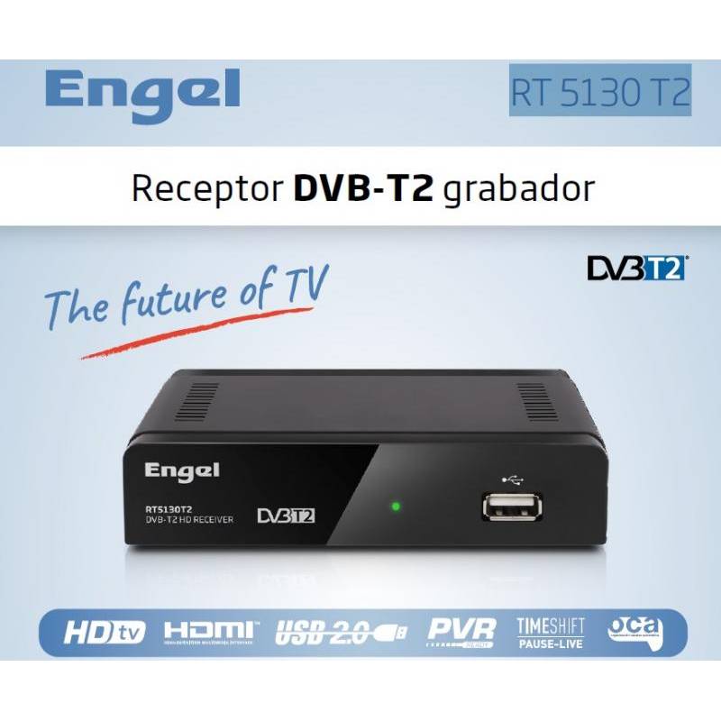RECEPTOR tdt2 ENGEL RT5130T2 , OCA.HDMI,DVBT2