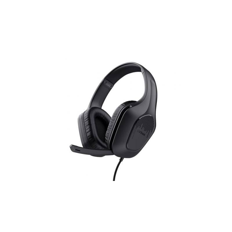 Auriculares Alambrico TM negros con Microfono