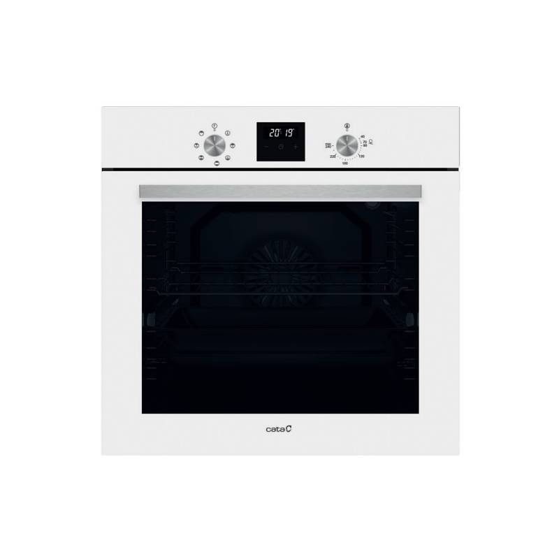 Horno HLB 840 Multifunción 60 cm Cristal Blanco