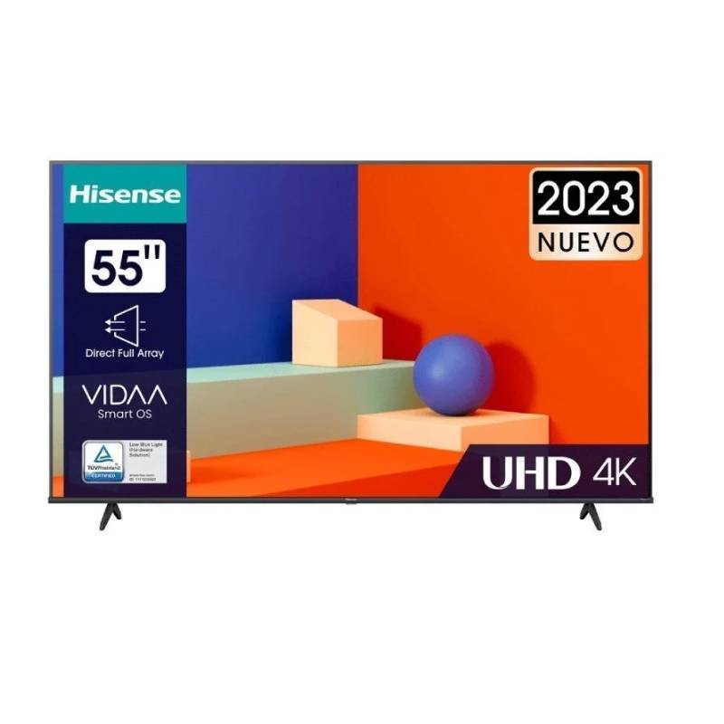 TV DLED 55 - Hisense 55A6K, UHD 4K, Quad Core/MT9602, Smart TV