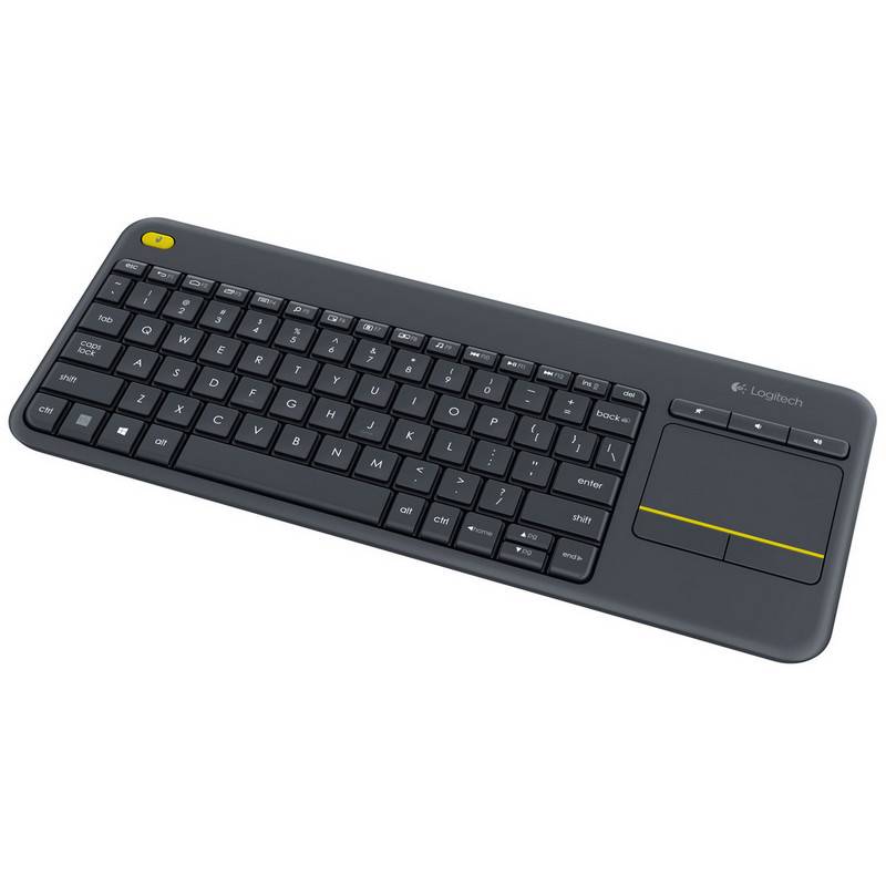 teclado inalambrico diseñado para tv con raton touchpad integrado de 9  cm.(p/n:9